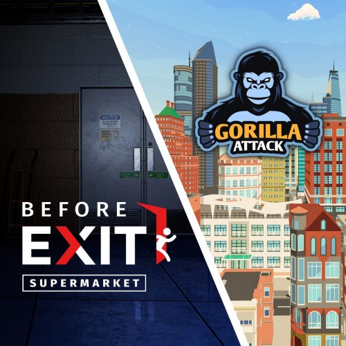 Before Exit: Supermarket + Gorilla Attack bundle PS4 & PS5