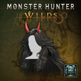 Monster Hunter Wilds - Hunter Layered Armor: Oni Horns Wig PS5