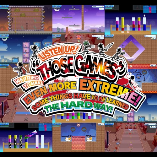 LISTEN UP! WE TRIED TO MAKE “THOSE GAMES” EVEN MORE EXTREME! SOME THINGS HAVE TO BE LEARNED THE HARD WAY! PS4 & PS5 (Индия)