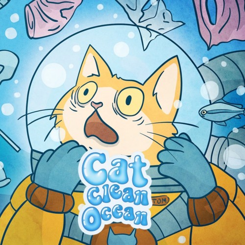 Cats Clean Ocean PS5