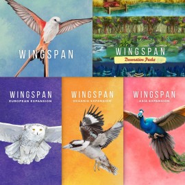 Wingspan + European + Oceania + Asia + Decorative Packs PS4 & PS5 (Индия)