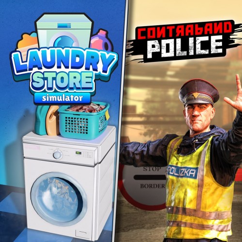 Laundry Store Simulator & Contraband Police PS5 (Турция)