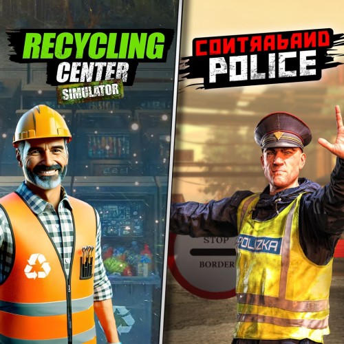 Recycling Center Simulator & Contraband Police PS5 (Турция)