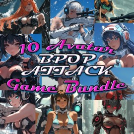 10 Avatar Bpop Attack Game Bundle PS4 (Индия)
