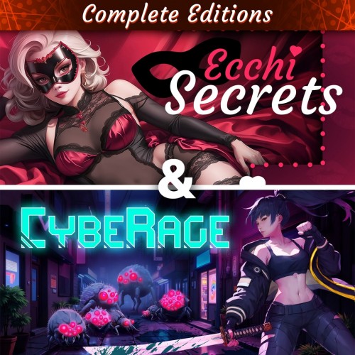 Ecchi Secrets & CybeRage - Complete Editions PS4 (Индия)