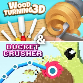 Woodturning 3D & Bucket Crusher PS4 (Индия)