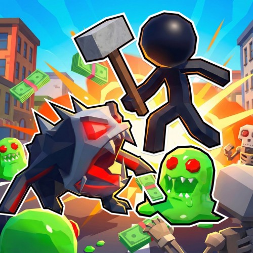 Stickman Monster Battle 3D PS4 (Индия)