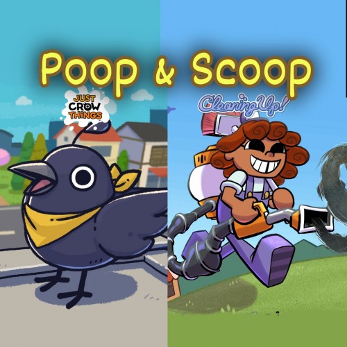 Poop & Scoop  - Just Crow Things + Cleaning Up! PS5 (Индия)