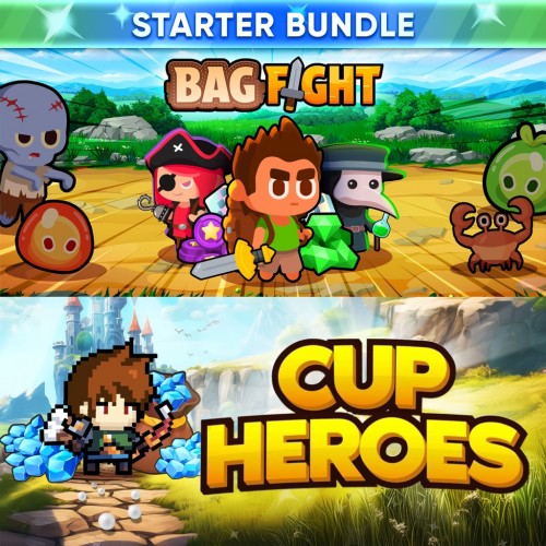 Bag Fight & Cup Heroes: Starter Bundle PS4 & PS5 (Турция)