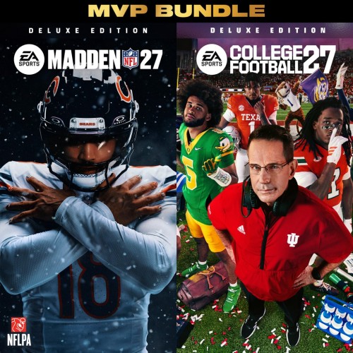 EA SPORTS MVP Bundle (College Football 27 Deluxe Edition & Madden NFL 27 Deluxe Edition) PS5 (Турция) EA SPORTS MVP Bundle (College Football 27 Deluxe Edition & Madden NFL 27 Deluxe Edition) PS5 (Турция)