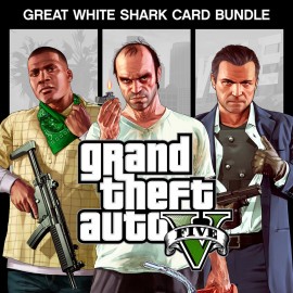 Grand Theft Auto V and Great White Shark Card Bundle PS5 (Турция)