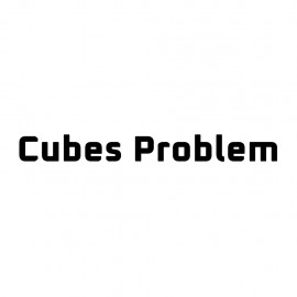Cubes Problem PS5 (Турция)