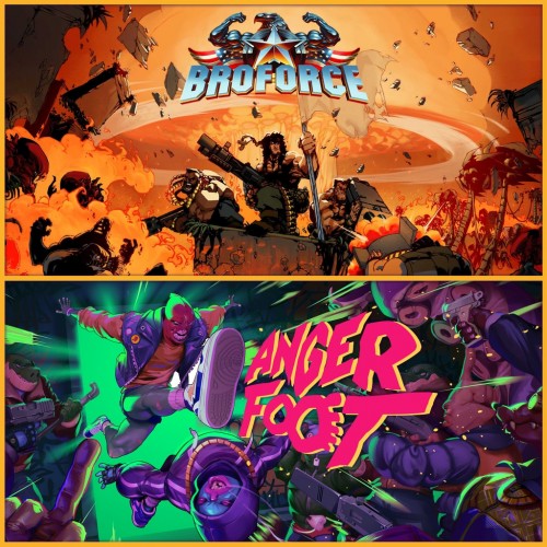 Broforce x Anger Foot Bundle PS4 & PS5 (Индия)