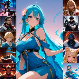 Fantasy Avatars & Anime: Fantasy Uni 2 PS5 (Индия)