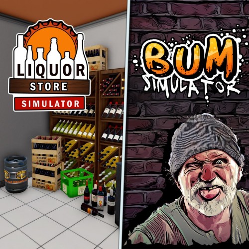 Liquor Store Simulator & Bum Simulator PS4 (Индия)