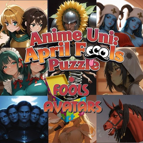 Anime Uni: April Fools Puzzle+Fools Avatars PS5 (Индия)
