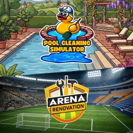 Pool Cleaning Simulator & Arena Renovation Bundle PS5 (Индия)