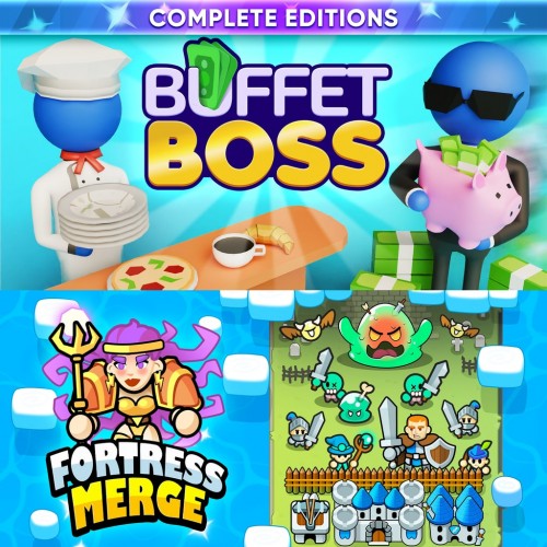 Buffet Boss & Fortress Merge: Complete Editions PS4 (Турция)