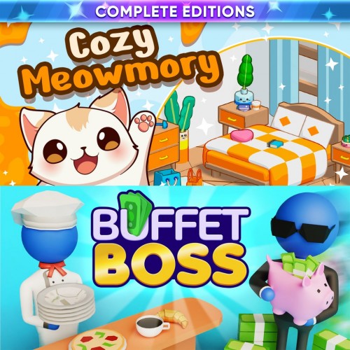 Cozy Meowmory & Buffet Boss: Complete Editions PS4 (Индия) Cozy Meowmory & Buffet Boss: Complete Editions PS4 (Индия)