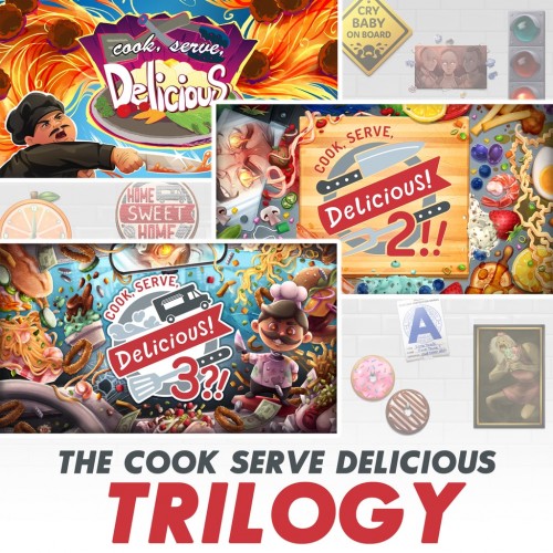 Cook, Serve, Delicious! The Trilogy Bundle! PS4 & PS5 (Индия)