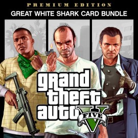 Grand Theft Auto V: Premium Edition & Great White Shark Card Bundle PS4 (Индия)