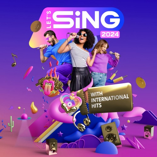 Let's Sing 2024 with International Hits - Gold Edition PS4 & PS5 (Индия)