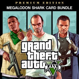 Grand Theft Auto V: Premium Edition & Megalodon Shark Card Bundle PS4 (Индия)