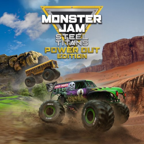 Monster Jam Steel Titans Power Out Bundle PS4 (Индия)