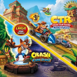 Crash Bandicoot Bundle - N. Sane Trilogy + CTR Nitro-Fueled PS4 (Индия)