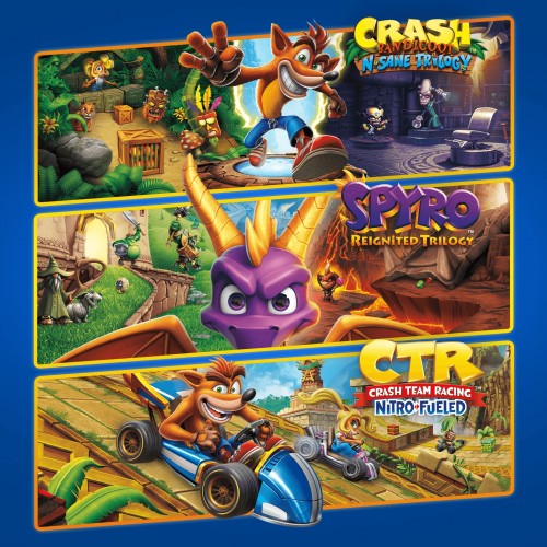 Crash + Spyro Triple Play Bundle PS4 (Индия)