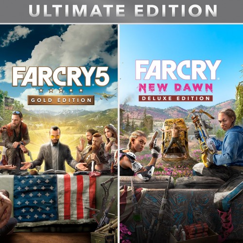 Far Cry 5 + Far Cry New Dawn Ultimate Edition PS4 (Индия)