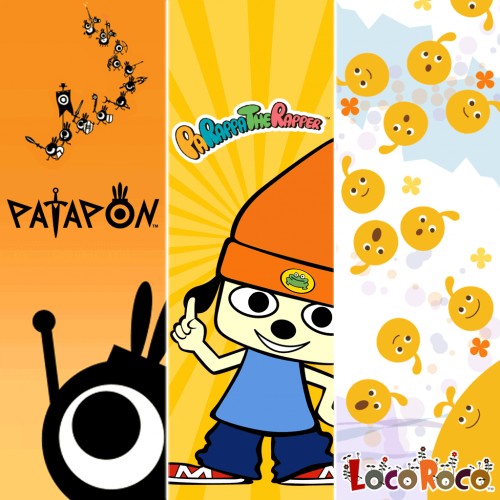 PaRappa the Rapper, LocoRoco, Patapon Remaster Collection PS4 (Индия)