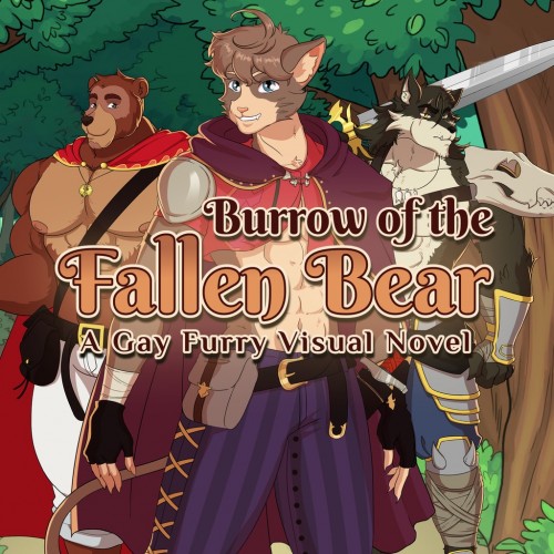 Burrow of the Fallen Bear: A Gay Furry Visual Novel PS4 & PS5 (Индия)