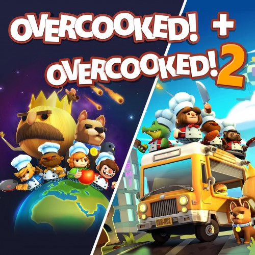 Overcooked! + Overcooked! 2 PS4 (Индия)