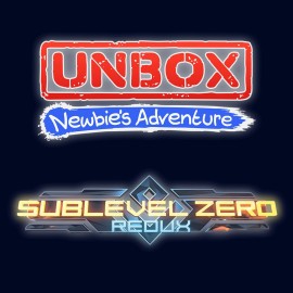 UNBOX: Newbie's Adventure and Sublevel Zero: Redux PS4 (Индия)