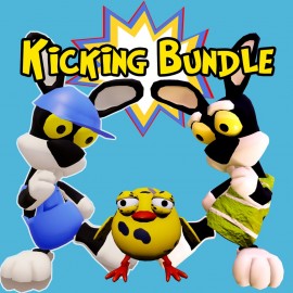 Kicking Bundle + Bunny Avatars PS4 (Индия)