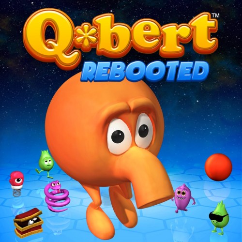 A Q*bert: Rebooted Game and Pixels Theme Bundle PS4 (Индия)