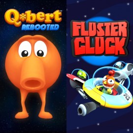 Q*bert: Rebooted & Fluster Cluck Mini Bundle PS4 (Индия)