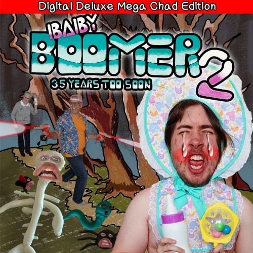 Baby Boomer 2: 35 Years Too Soon: Digital Deluxe Mega Chad Edition PS4 & PS5 (Индия)