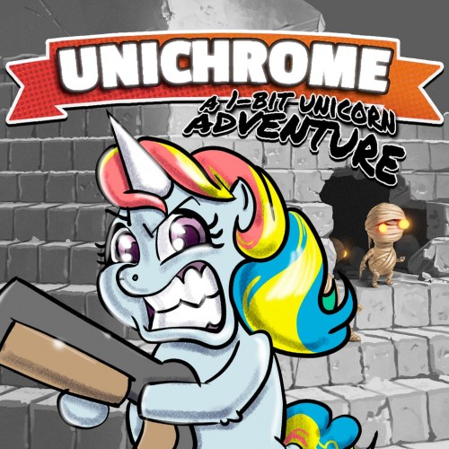 Unichrome: A 1-Bit Unicorn Adventure PS4 & PS5 (Индия)