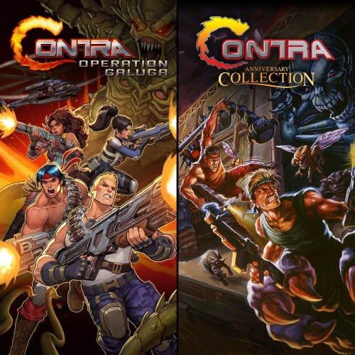 Contra Run & Gun Bundle PS4 & PS5 (Индия)