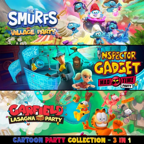 Cartoon Party Collection - 3 in 1 PS4 & PS5 (Индия)