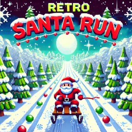 Retro Santa Run PS4 (Индия)