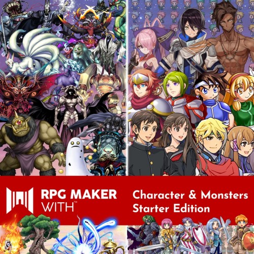 RPG MAKER WITH - Character & Monster Starter Edition PS4 & PS5 (Индия)