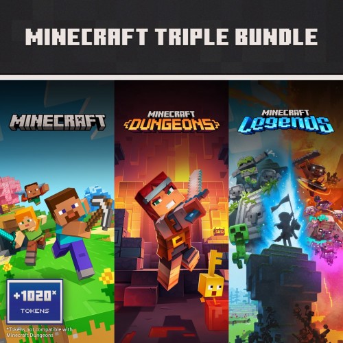 Minecraft Triple Bundle PS4 & PS5 (Индия)