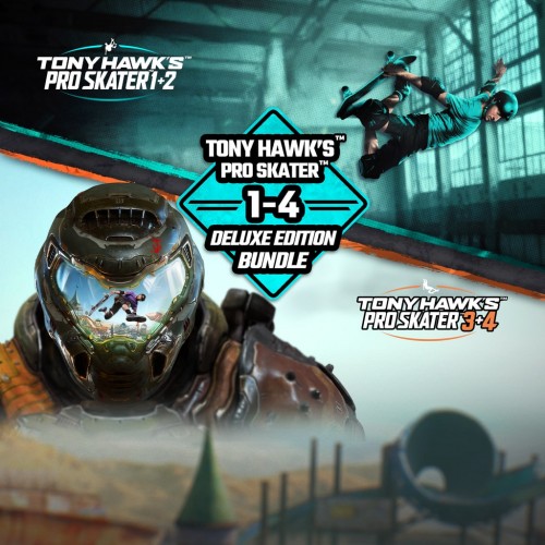 Tony Hawk's Pro Skater 1 - 4 - Deluxe Edition Bundle PS4 & PS5 (Индия) Tony Hawk's Pro Skater 1 - 4 - Deluxe Edition Bundle PS4 & PS5 (Индия)