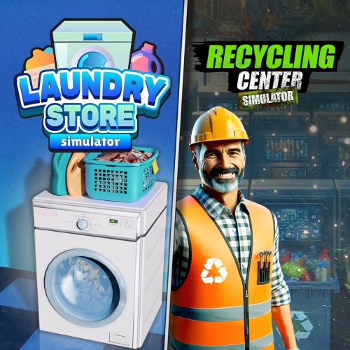 Recycling Center Simulator & Laundry Store Simulator PS4 (Индия)